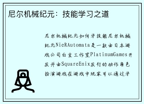 尼尔机械纪元：技能学习之道